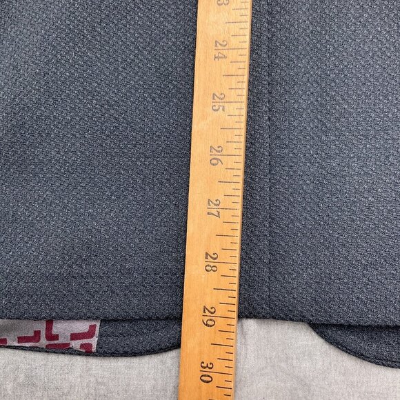 JCPenney Blazer Men 36 Gray Poly Texture Knit 60s 70s Suit Jacket VTG‎ USA - Picture 8 of 15